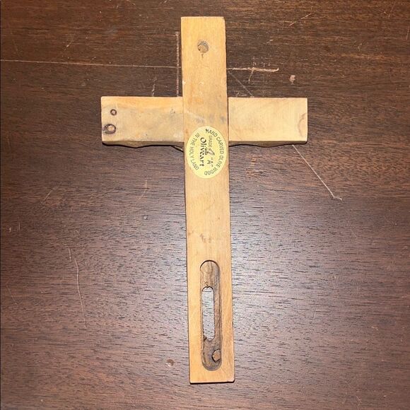 Wooden Crucifix Wall Decor - Picture 2 of 2
